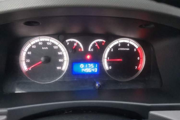 Used Foton Scenic G7 2015 2.0L Commercial Version Short Wheelbase High Roof 4Q20M Instrument Cluster