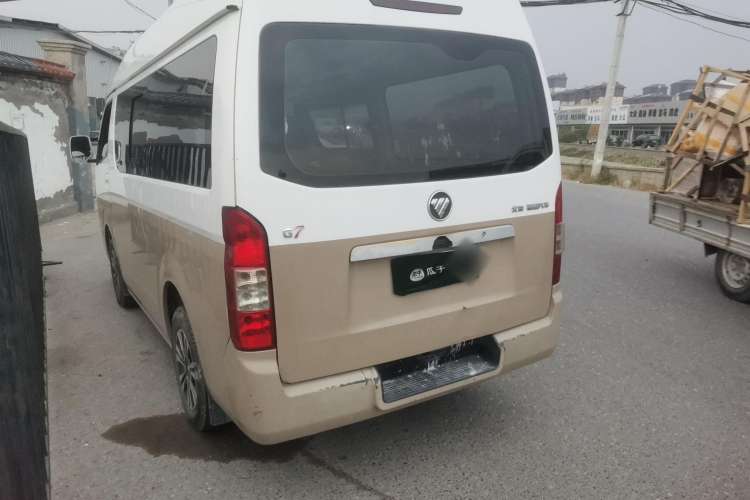 Used Foton Scenic G7 2015 2.0L Commercial Version Short Wheelbase High Roof 4Q20M Rear Left 45 Deg