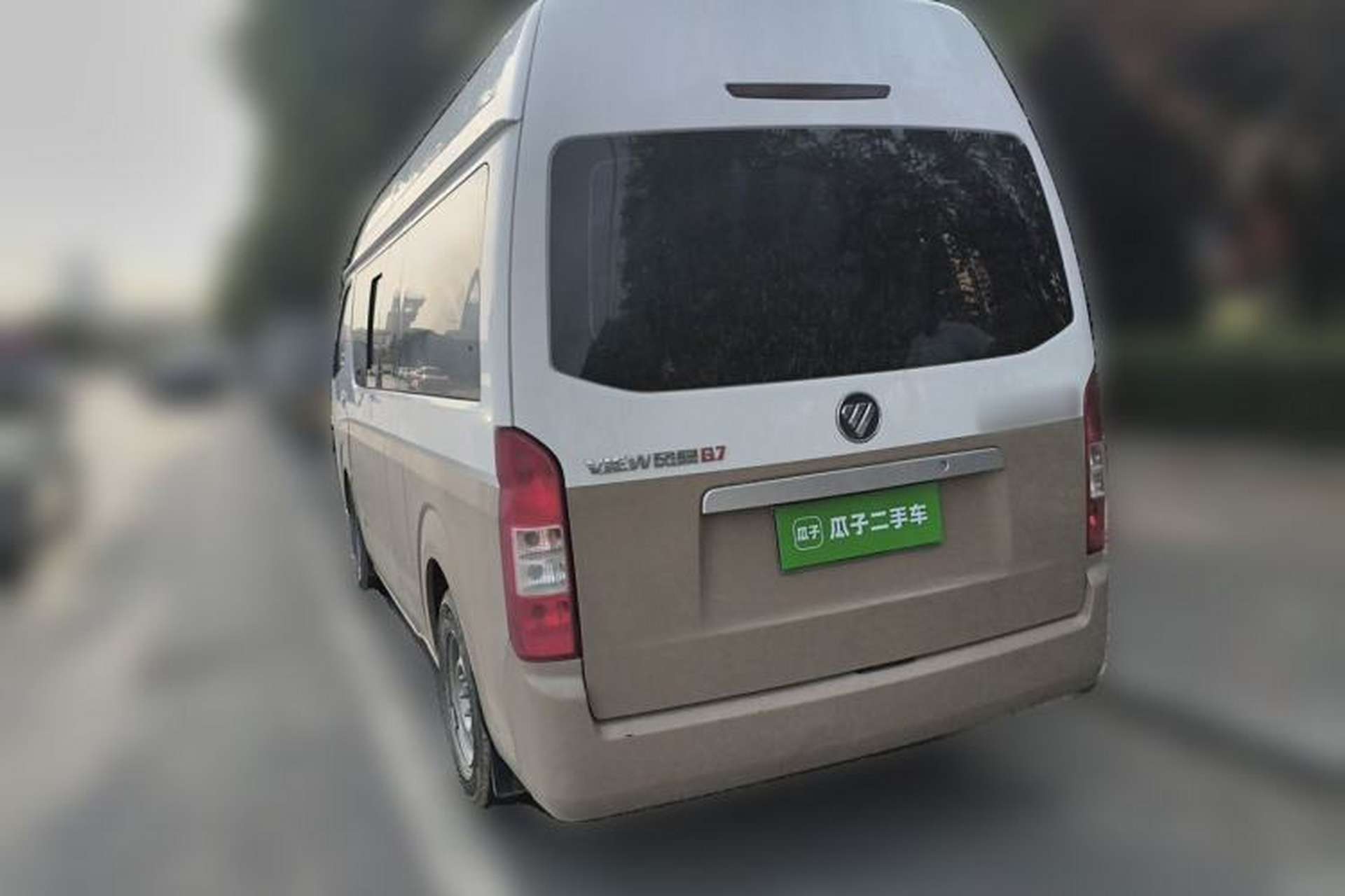Used Foton Scenic G7 2016 2.0L Commercial Version Long Wheelbase High Roof – 4Q20M Rear Left 45 Deg