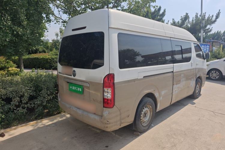 Used Foton Scenic G7 2016 2.0L Commercial Version Long Wheelbase High Roof – 4Q20M Rear Left 45 Deg