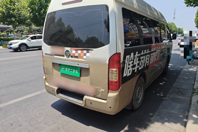 Used Foton Scenic G7 2016 2.0L Commercial Version Long Wheelbase High Roof – 4Q20M Rear Right 45 Deg