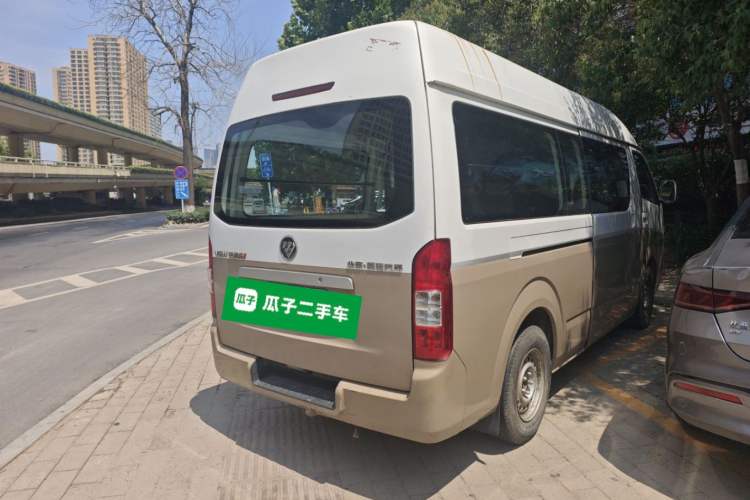 Used Foton Scenic G7 2016 2.0L Commercial Version Long Wheelbase High Roof – 4Q20M Rear Right 45 Deg