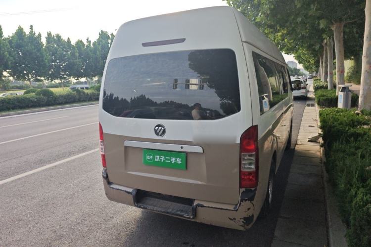 Used Foton Scenic G7 2016 2.0L Commercial Version Long Wheelbase High Roof – 4Q20M Rear Right 45 Deg