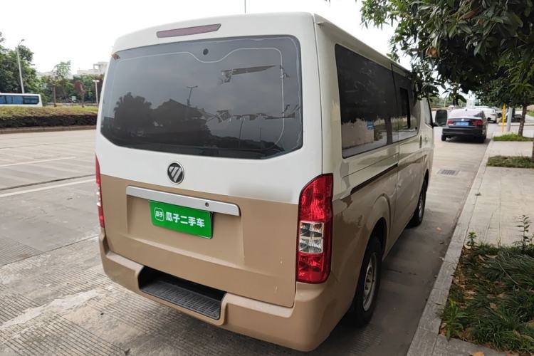 Used Foton Scenic G7 2016 2.0L Commercial Version Short Wheelbase Flat Roof 4Q20M Rear Right 45 Deg