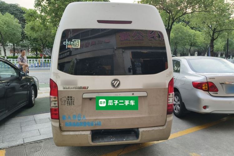 Used Foton Scenic G7 2016 2.0L Commercial Version Long Wheelbase High Roof – 4Q20M Rear