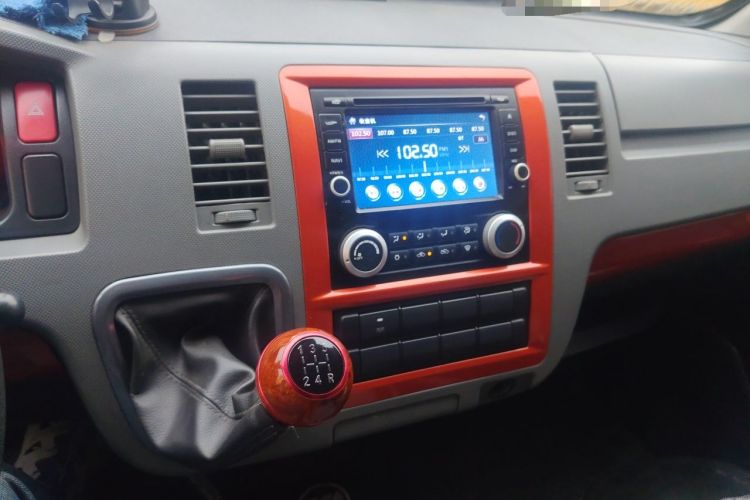 Used Foton Scenic G7 2016 2.0L Commercial Version Short Wheelbase Flat Roof 4Q20M Audio And AC Panel