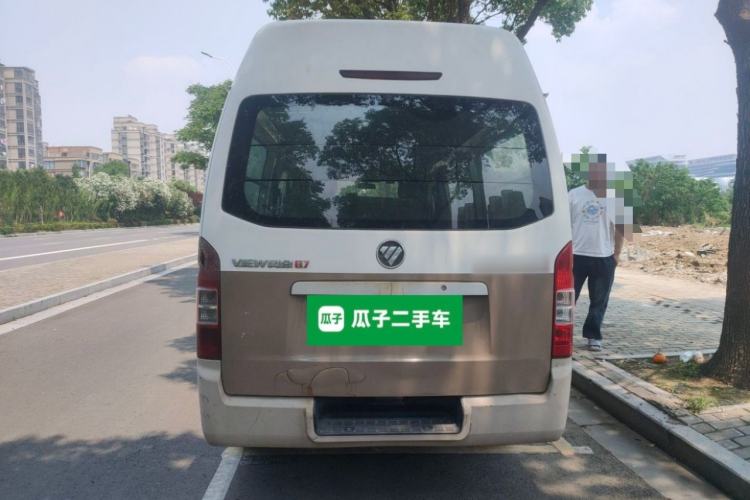 Used Foton Scenic G7 2016 2.0L Commercial Version Long Wheelbase High Roof – 4Q20M Rear