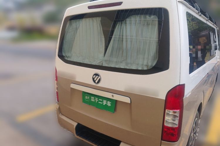 Used Foton Scenic G7 2016 2.0L Commercial Version Short Wheelbase Flat Roof 4Q20M Rear