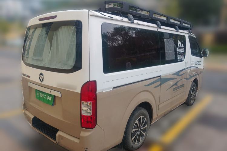 Used Foton Scenic G7 2016 2.0L Commercial Version Short Wheelbase Flat Roof 4Q20M Rear Right 45 Deg