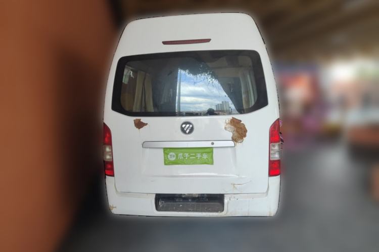 Used Foton Scenic G7 2016 2.8T Commercial & Travel Version Short Wheelbase High Roof – 493ZLQ4 Rear