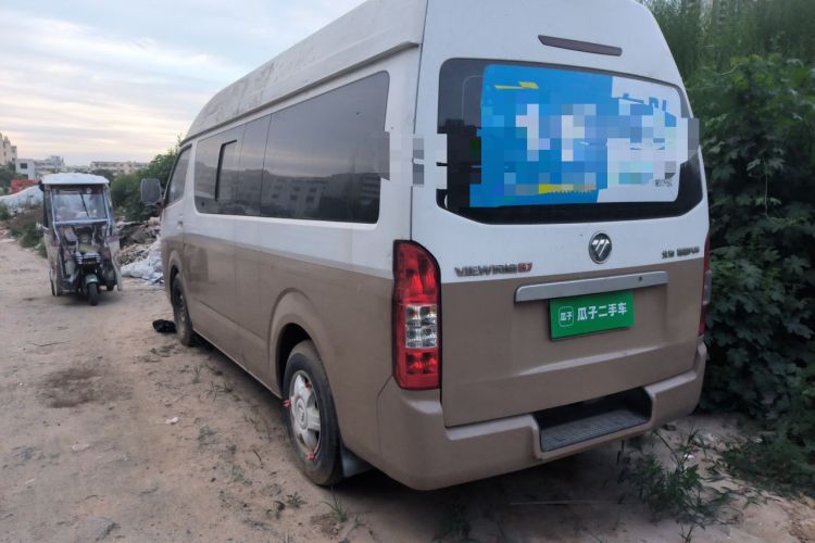 Used Foton Scenic G7 2016 2.0L Commercial Version Long Wheelbase High Roof – 4Q20M Rear Left 45 Deg