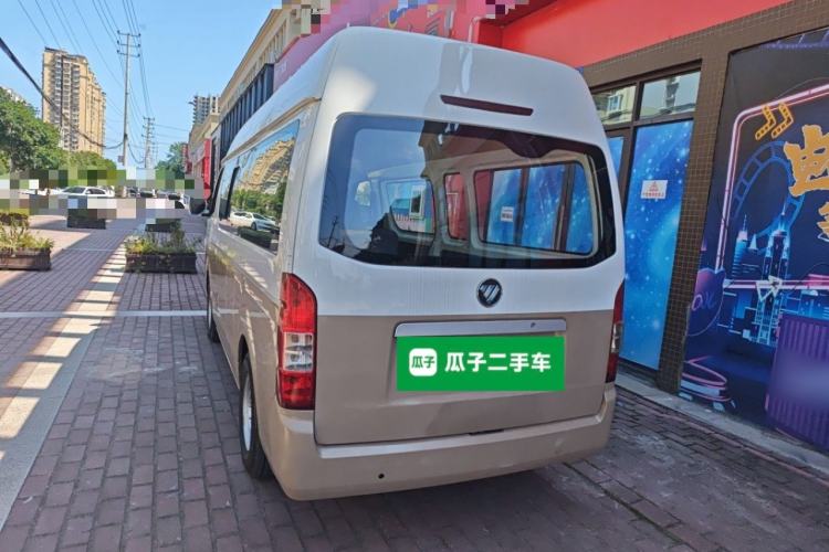 Used Foton Scenic G7 2016 2.0L Commercial Version Long Wheelbase High Roof – 4Q20M Rear Left 45 Deg