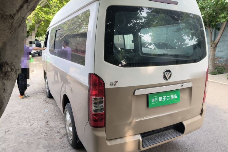 Used Foton Scenic G7 2016 2.0L Commercial Version Short Wheelbase High-Roof 4Q20M Rear Left 45 Deg