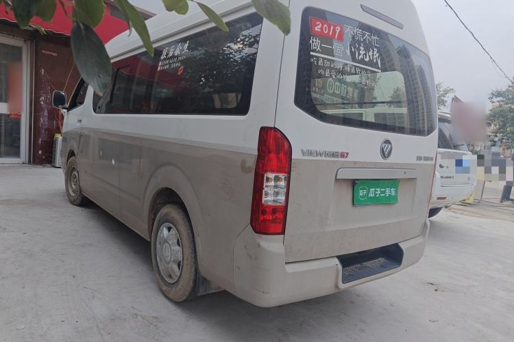 Used Foton Scenic G7 2016 2.0L Commercial Version Long Wheelbase High Roof – 4Q20M Rear Left 45 Deg