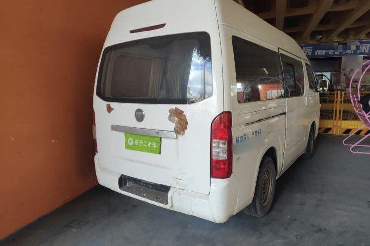 Used Foton Scenic G7 2016 2.8T Commercial & Travel Version Short Wheelbase High Roof – 493ZLQ4 Rear Right 45 Deg