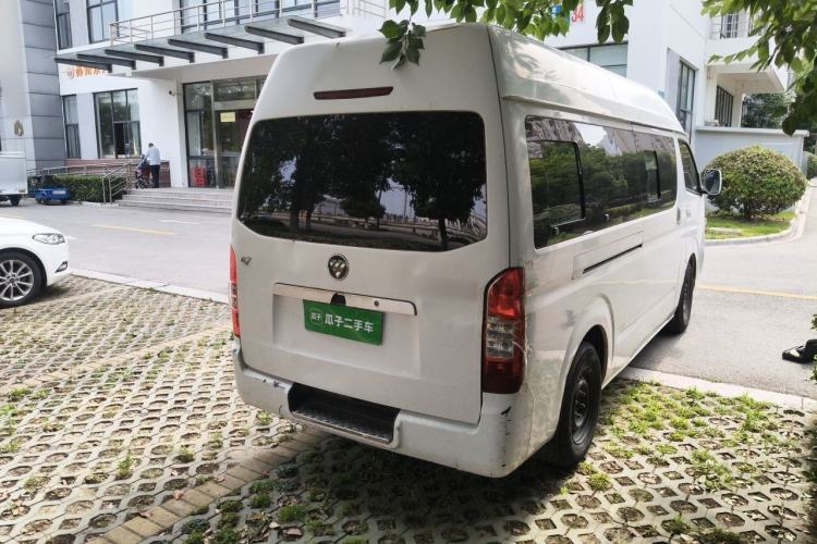 Used Foton Scenic G7 2016 2.0L Commercial Version Long Wheelbase High Roof – 4Q20M Rear Right 45 Deg