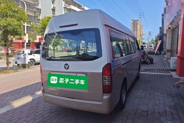 Used Foton Scenic G7 2016 2.0L Commercial Version Long Wheelbase High Roof – 4Q20M Rear Right 45 Deg