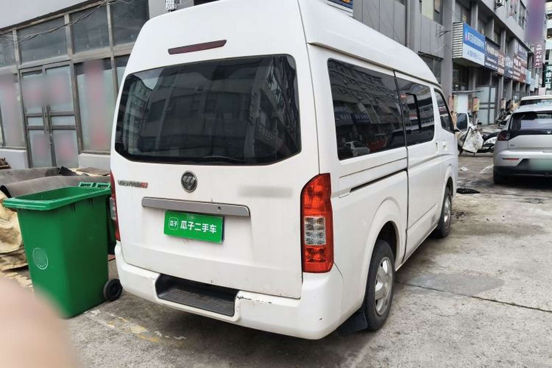 Used Foton Scenic G7 2016 2.0L Commercial Version Short Wheelbase High-Roof 4Q20M Rear Right 45 Deg