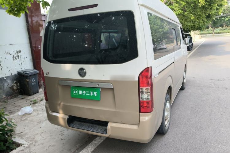 Used Foton Scenic G7 2016 2.0L Commercial Version Short Wheelbase High-Roof 4Q20M Rear Right 45 Deg