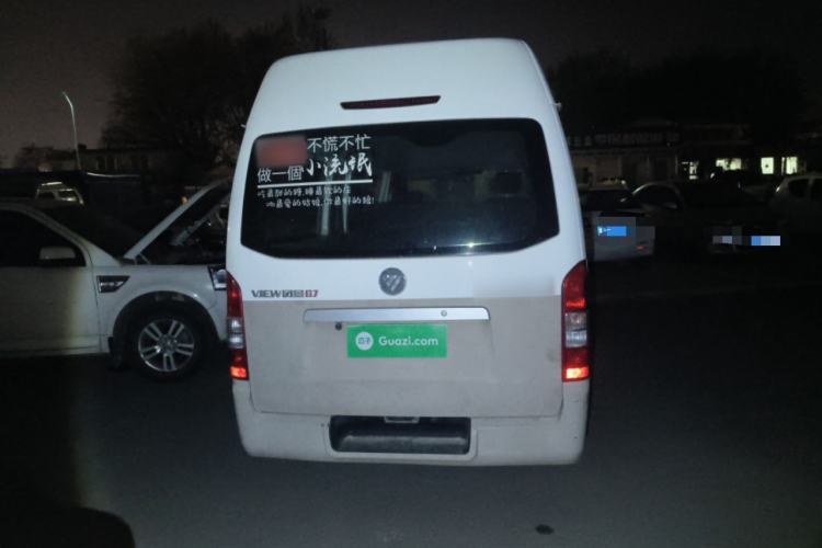 Used Foton Scenic G7 2016 2.0L Commercial Version Long Wheelbase High Roof – 4Q20M Rear