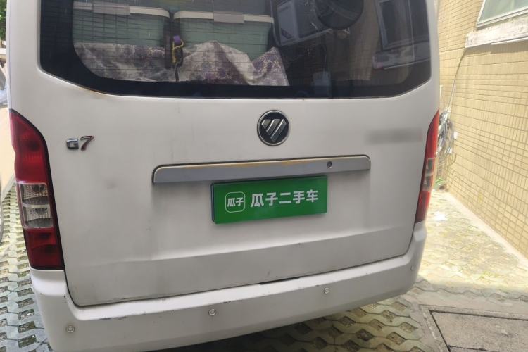 Used Foton Scenic G7 2016 2.0L Commercial Version Short Wheelbase High-Roof 4Q20M Rear