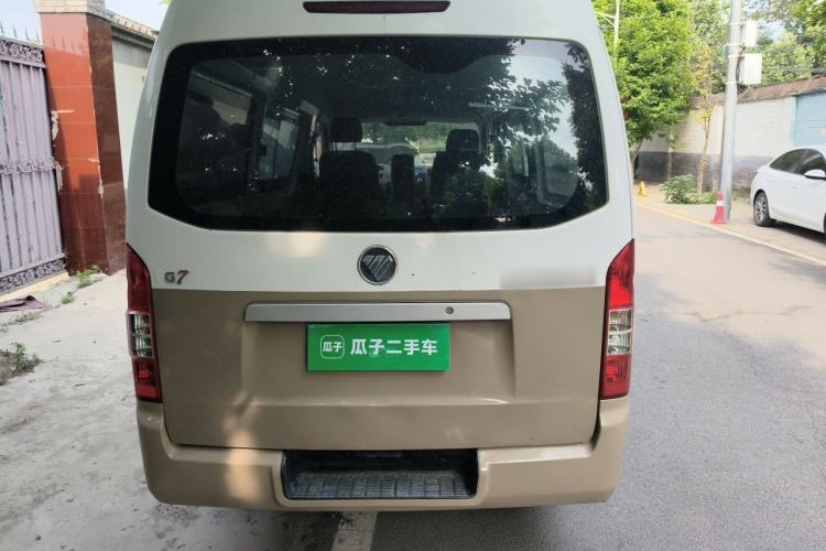 Used Foton Scenic G7 2016 2.0L Commercial Version Short Wheelbase High-Roof 4Q20M Rear