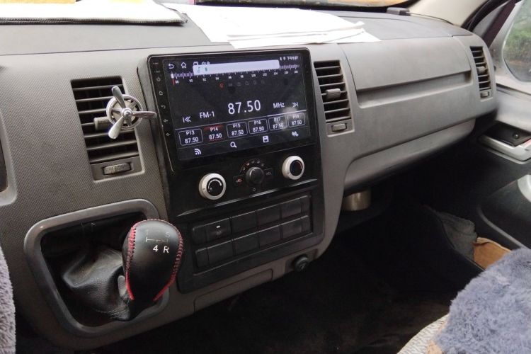 Used Foton Scenic G7 2017 2.0L Long-Wheelbase Commercial Van High Roof 2 Seats 4Q20M Audio And AC Panel