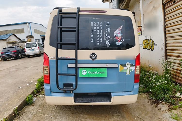 Used Foton Scenic G7 2017 2.0L Short-Wheelbase Commercial Van Flat Roof 6-Seater 4Q20M Rear