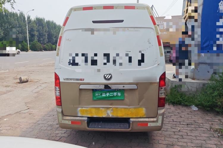 Used Foton Scenic G7 2017 2.0L Long-Wheelbase Commercial Van High Roof 2 Seats 4Q20M Rear
