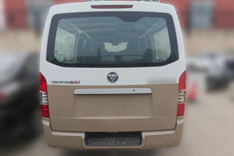 Used Foton Scenic G7 2017 2.0L Short-Wheelbase Commercial Van Flat Roof 6-Seater 4Q20M Rear