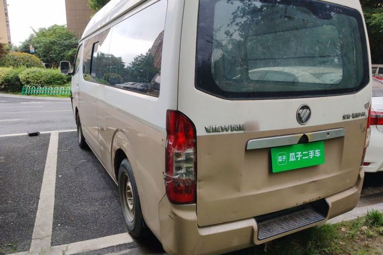 Used Foton Scenic G7 2017 2.0L Long-Wheelbase Commercial Van High Roof 6-Seater 4Q20M Rear Left 45 Deg