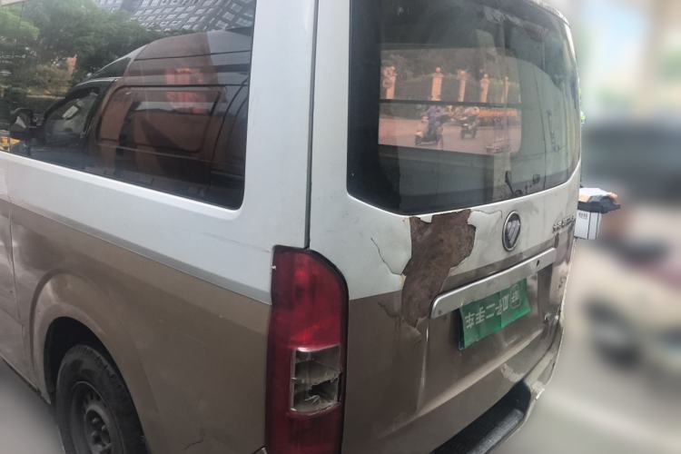 Used Foton Scenic G7 2017 2.0L Long-Wheelbase Commercial Van High Roof 6-Seater 4Q20M Rear Left 45 Deg