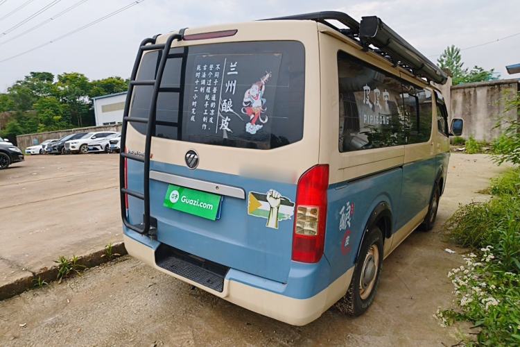 Used Foton Scenic G7 2017 2.0L Short-Wheelbase Commercial Van Flat Roof 6-Seater 4Q20M Rear Right 45 Deg