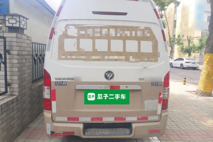 Used Foton Scenic G7 2017 2.0L Long-Wheelbase Commercial Van High Roof 2 Seats 4Q20M Trunk