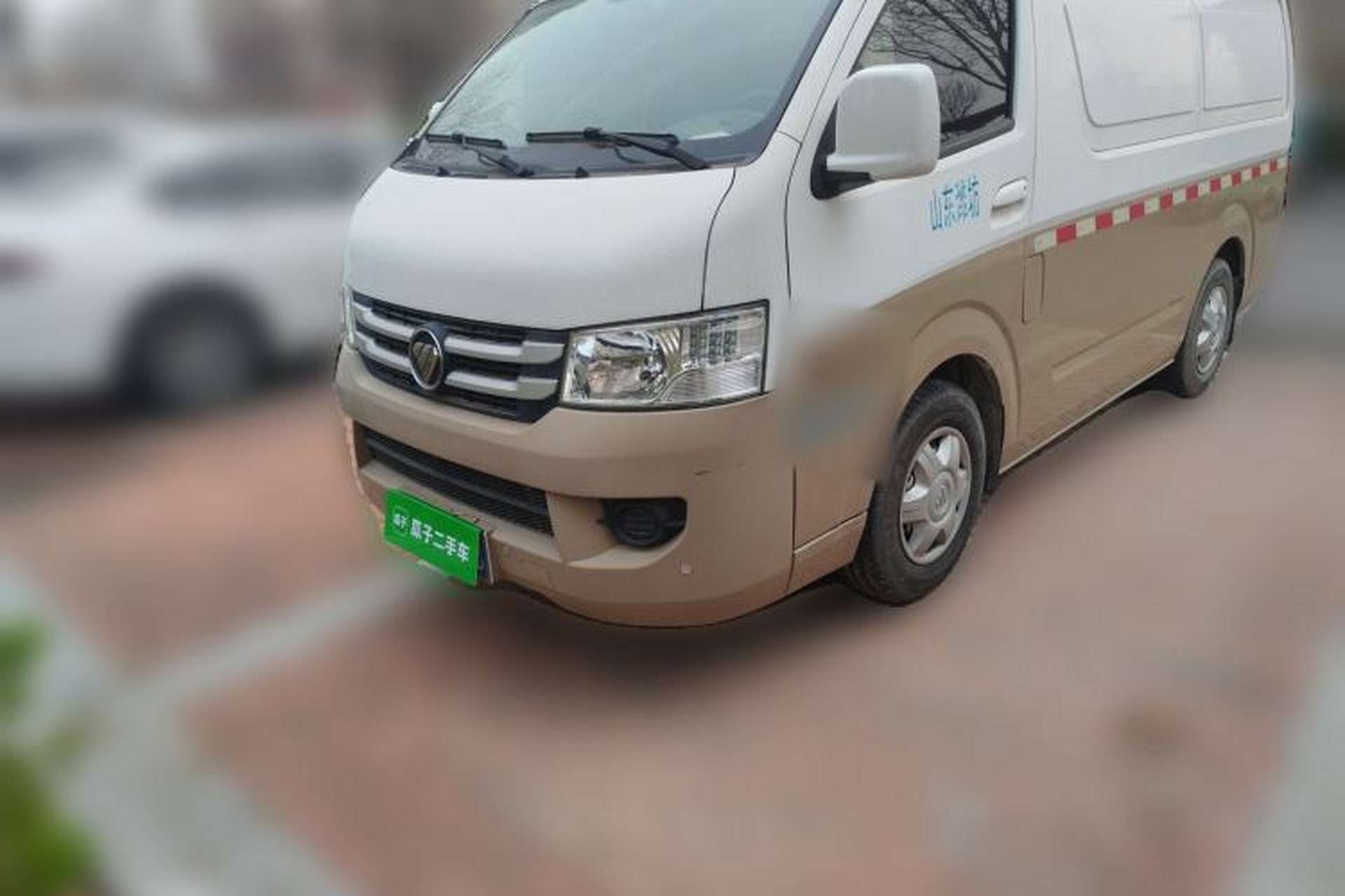 Used Foton Scenic G7 2017 2.0L Short-Wheelbase Commercial Van High-Roof 2-Seater 4Q20M Front Left 45 Deg