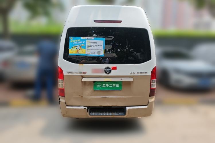 Used Foton Scenic G7 2017 2.0L Short-Wheelbase Commercial Van Flat Roof 6-Seater 4Q20M Rear
