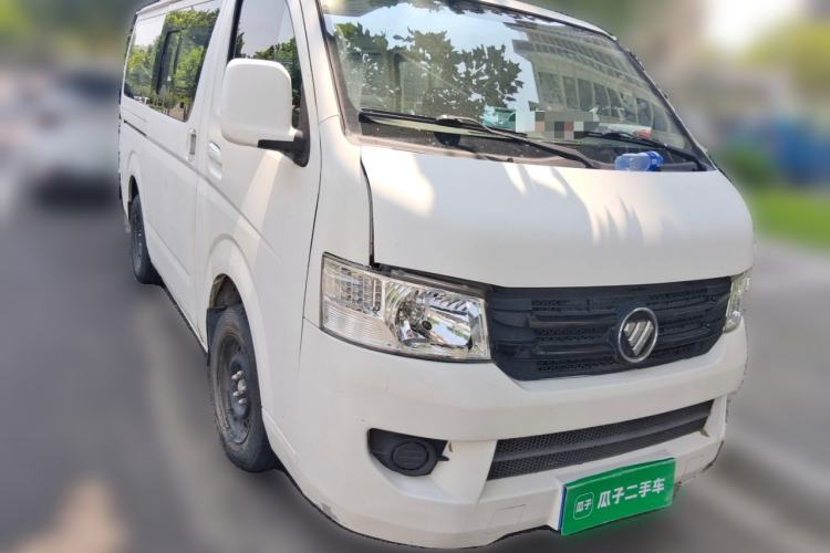 Used Foton Scenic G7 2017 2.0L Short-Wheelbase Commercial Van Flat Roof 6-Seater 4Q20M Front Right 45 Deg