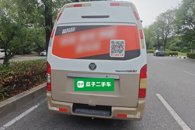 Used Foton Scenic G7 2017 2.0L Short-Wheelbase Commercial Van High-Roof 2-Seater 4Q20M Rear