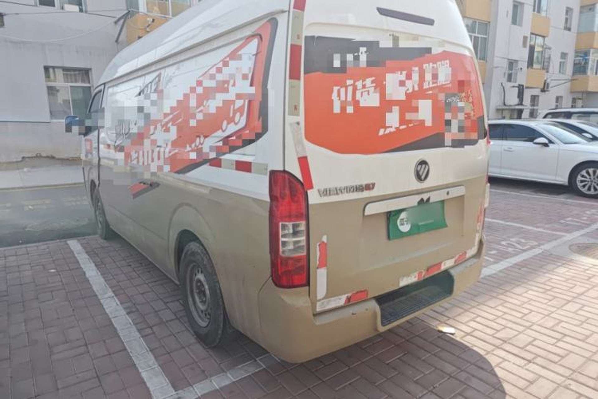 Used Foton Scenic G7 2017 2.0L Long-Wheelbase Commercial Van High Roof 2 Seats 4Q20M Rear Left 45 Deg