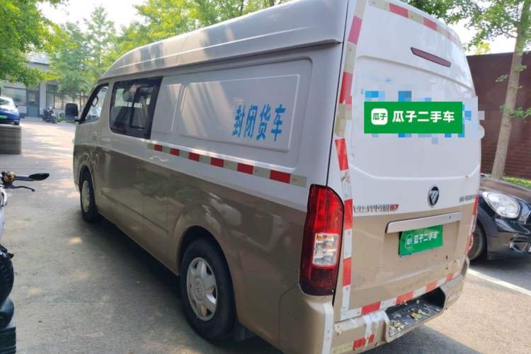 Used Foton Scenic G7 2017 2.0L Long-Wheelbase Commercial Van High-Roof Version 4 Seats 4Q20M Rear Left 45 Deg