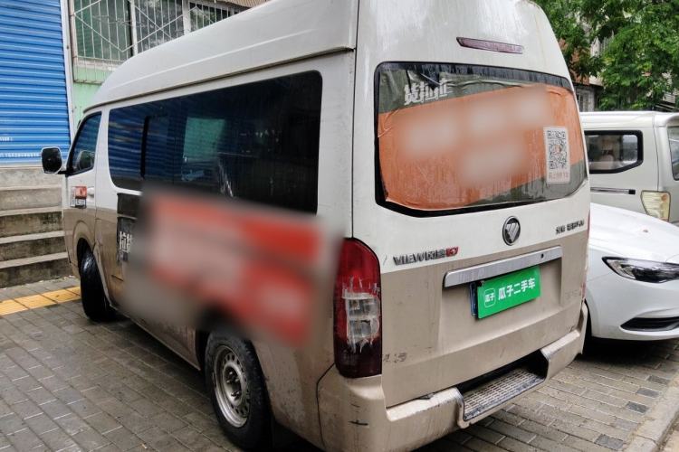 Used Foton Scenic G7 2017 2.0L Short-Wheelbase Commercial Van High Roof 6-Seater 4Q20M Rear Left 45 Deg