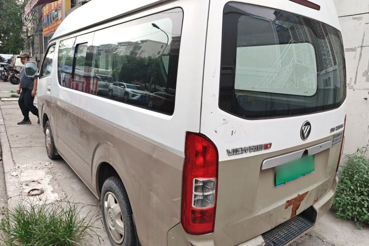Used Foton Scenic G7 2017 2.0L Short-Wheelbase Commercial Van Flat Roof 6-Seater 4Q20M Rear Left 45 Deg