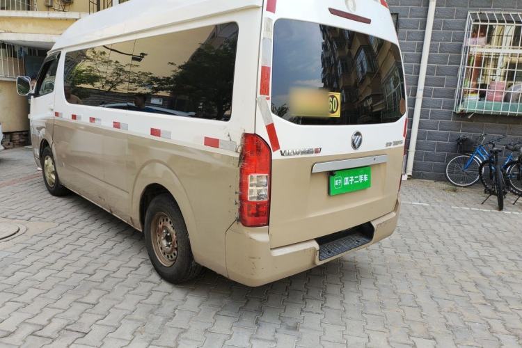 Used Foton Scenic G7 2017 2.0L Long-Wheelbase Commercial Van High Roof 2 Seats 4Q20M Rear Left 45 Deg