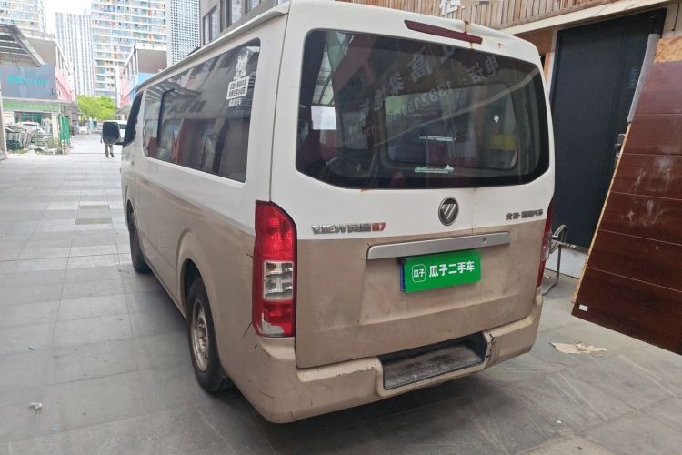Used Foton Scenic G7 2017 2.0L Short-Wheelbase Commercial Van Flat Roof 6-Seater 4Q20M Rear Left 45 Deg