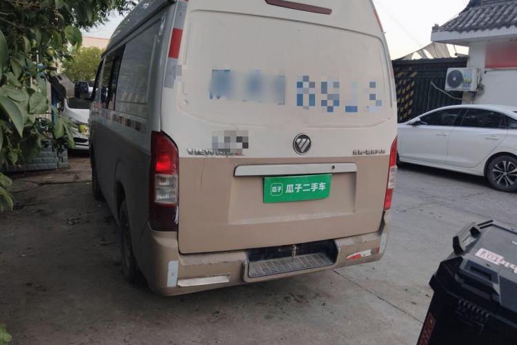 Used Foton Scenic G7 2017 2.0L Short-Wheelbase Commercial Van High Roof 4 Seats 4Q20M Rear Left 45 Deg