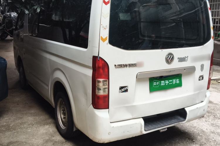 Used Foton Scenic G7 2017 2.0L Long-Wheelbase Commercial Van High Roof 6-Seater 4Q20M Rear Left 45 Deg