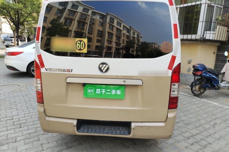 Used Foton Scenic G7 2017 2.0L Long-Wheelbase Commercial Van High Roof 2 Seats 4Q20M Rear
