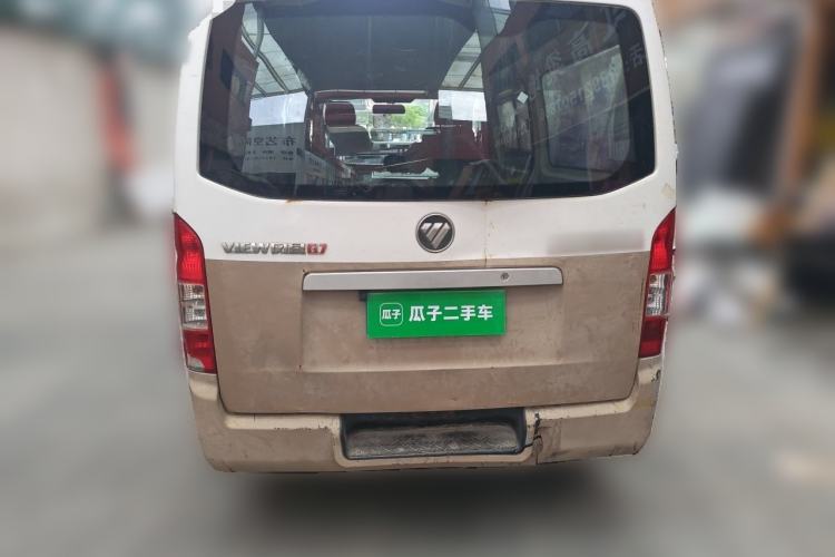 Used Foton Scenic G7 2017 2.0L Short-Wheelbase Commercial Van Flat Roof 6-Seater 4Q20M Rear