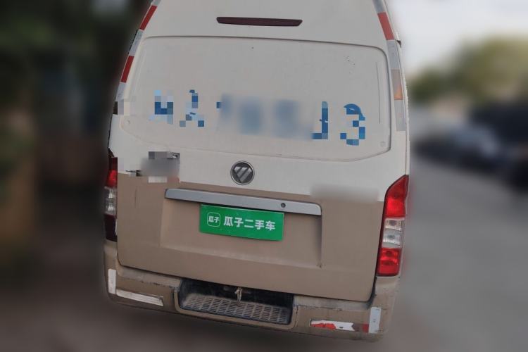Used Foton Scenic G7 2017 2.0L Short-Wheelbase Commercial Van High Roof 4 Seats 4Q20M Rear