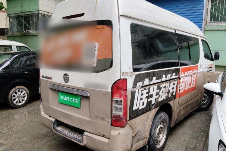 Used Foton Scenic G7 2017 2.0L Short-Wheelbase Commercial Van High Roof 6-Seater 4Q20M Rear Right 45 Deg